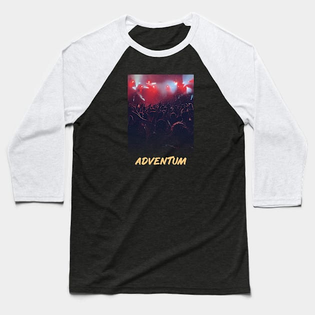 Concert Baseball T-Shirt by Adventum Design